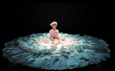 Playwright and performer Sylvia Milo in The Other Mozart