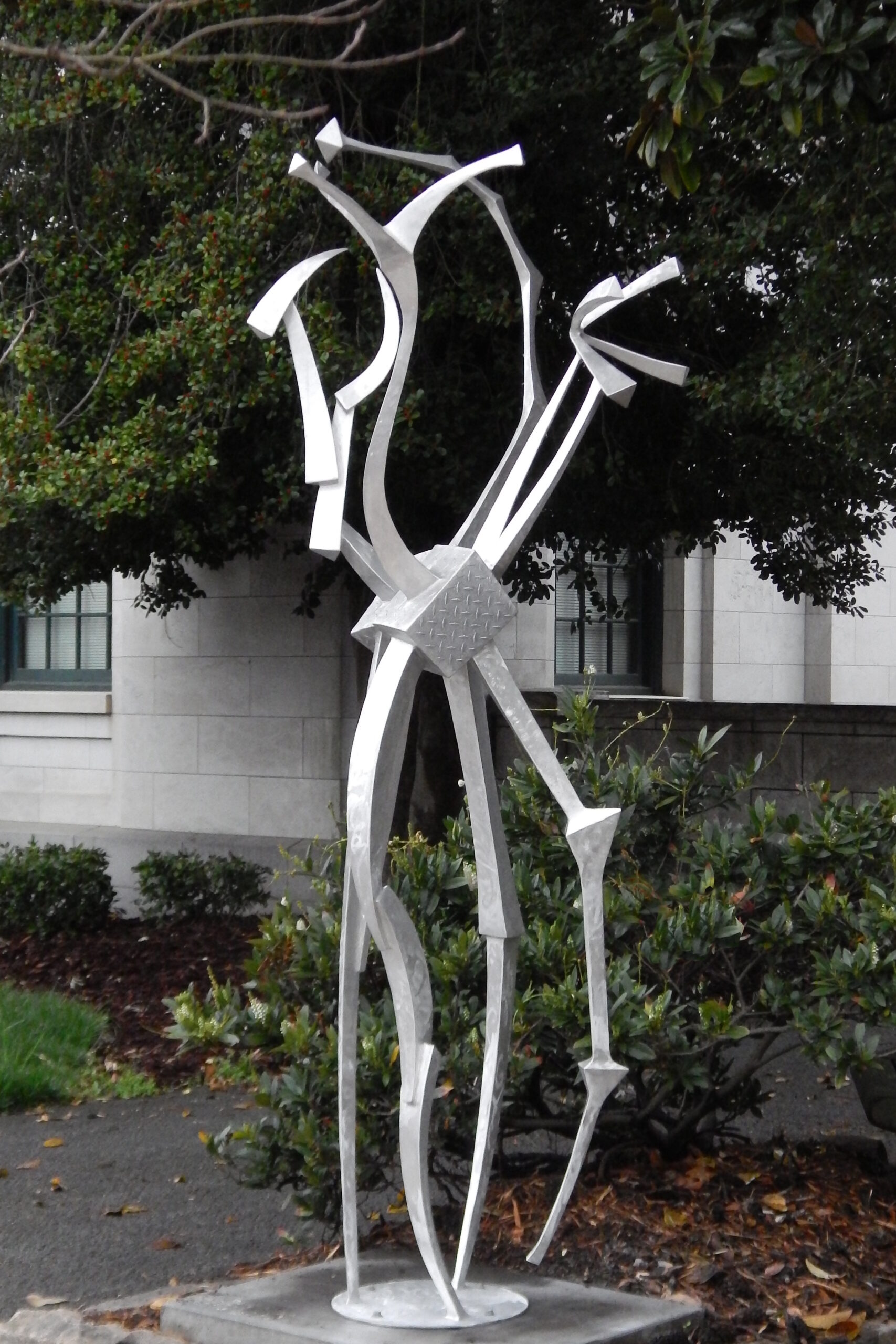 Harry McDaniel sculpture, "Exploratory Unit"