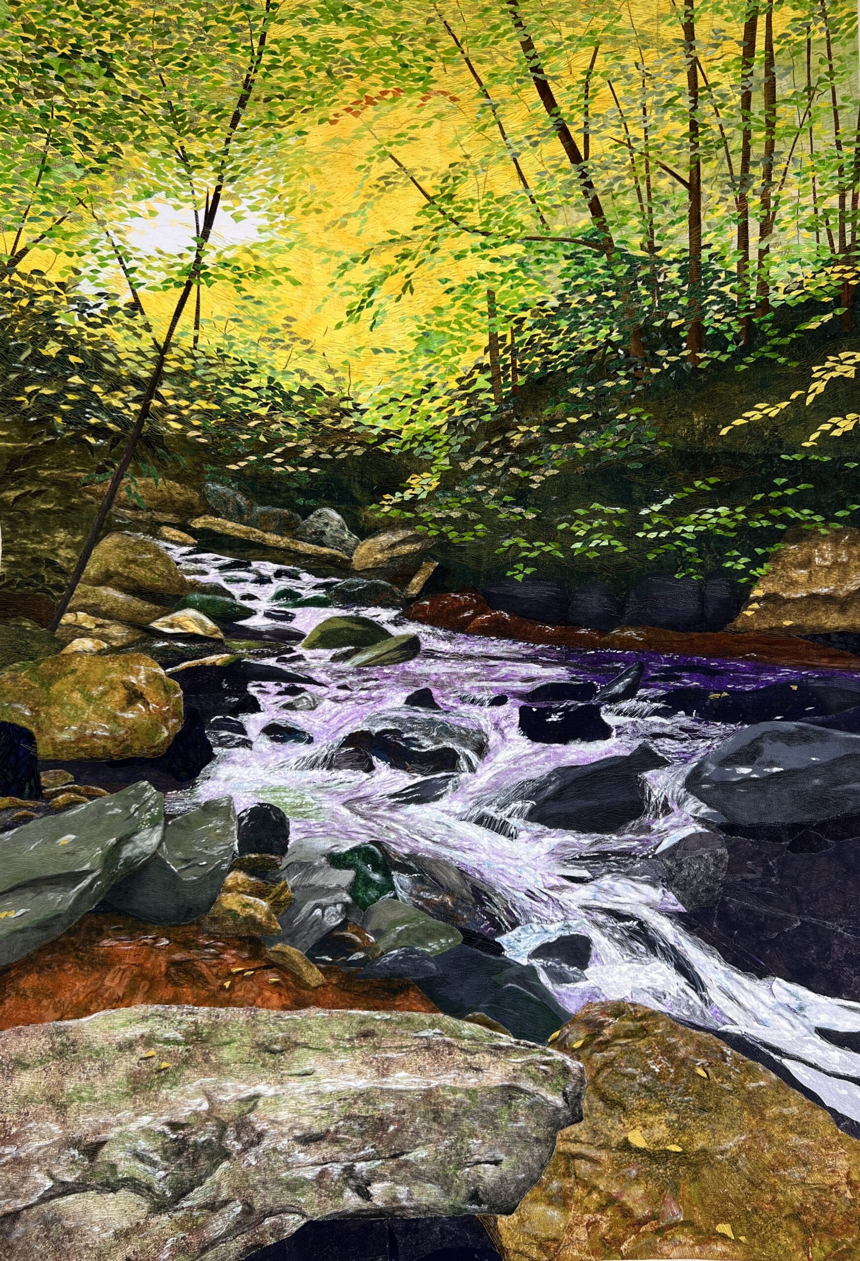 Nancy Hershberger, "Little Stony Creek," 2023