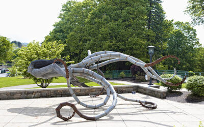 octopus-mermaid sculpture from the 2009 Rosen Sculpture Competition