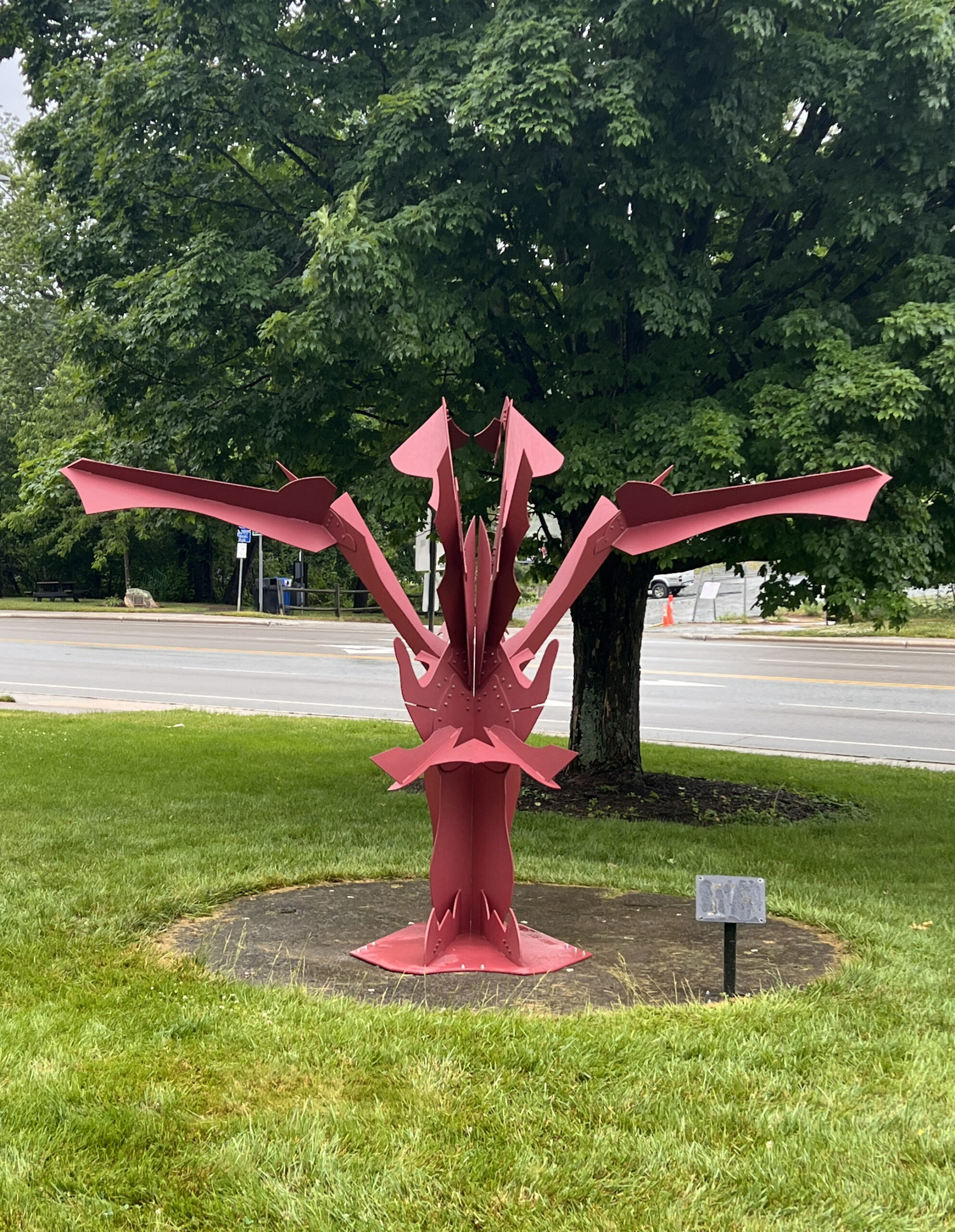 John Parker sculpture, "Die Fledermaus"